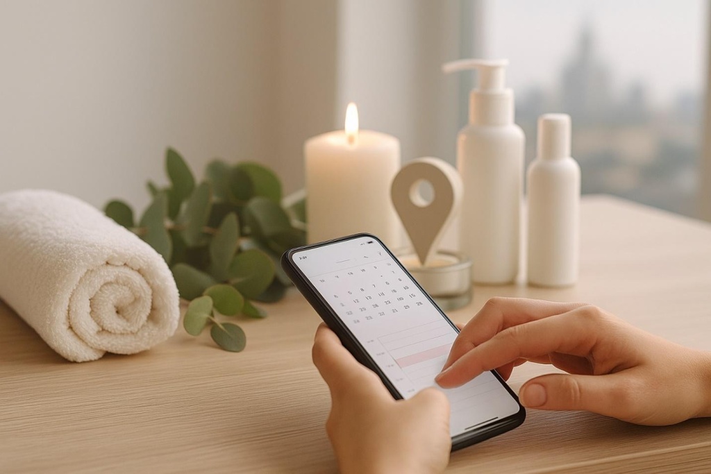 Как записаться на уход для тела